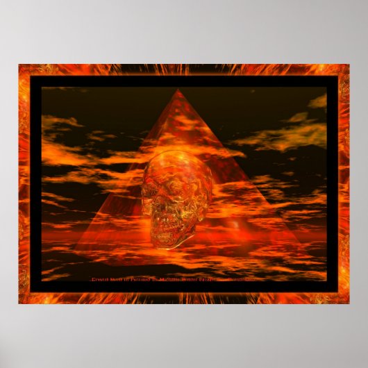 CRYSTAL SKULL In Pyramid ポスター (正面)