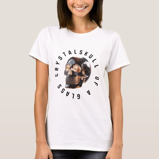 Crystal skull tシャツ (正面)