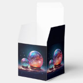 Crystal Snowballs Christmas Holiday Favor Box フェイバーボックス (オープン)