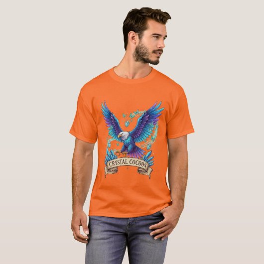 Crystal Soar – The Eagle of Transformation Tee Tシャツ (正面フル)