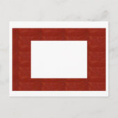 Crystal Stone :縁ど EDITABLE追加の文字またはイメージ ポストカード (正面)