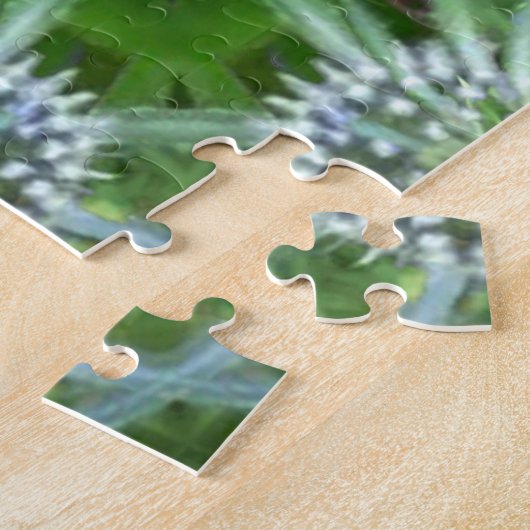 Crystal Thistle floral pattern ジグソーパズル (側面)