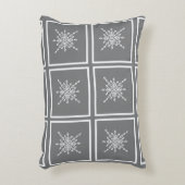 Crystalized Snowflake アクセントクッション (正面(垂直))