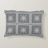 Crystalized Snowflake アクセントクッション (裏面)