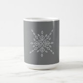 Crystalized Snowflake コーヒーマグカップ (中央)