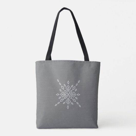 Crystalized Snowflake トートバッグ (裏面)
