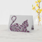 CrystalKatzグリーティングカードの管理 カード (黄色い花)