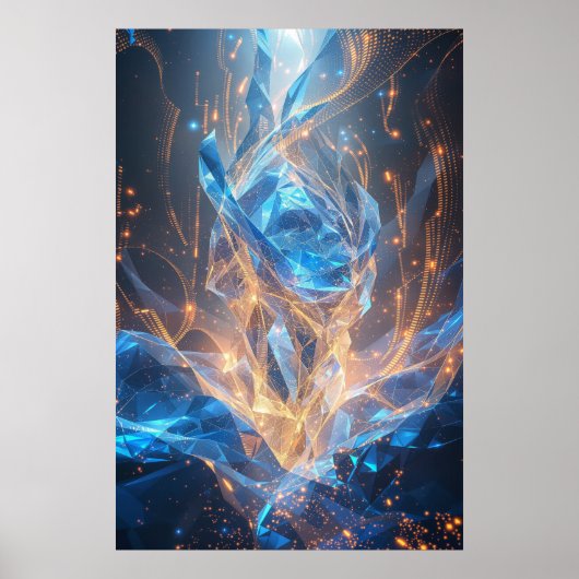 Crystalline Ascension: Digital Dreams Taking Fligh ポスター (正面)