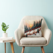 Crystalline Comfort A Harmonic Bloom Winter Light クッション (椅子)