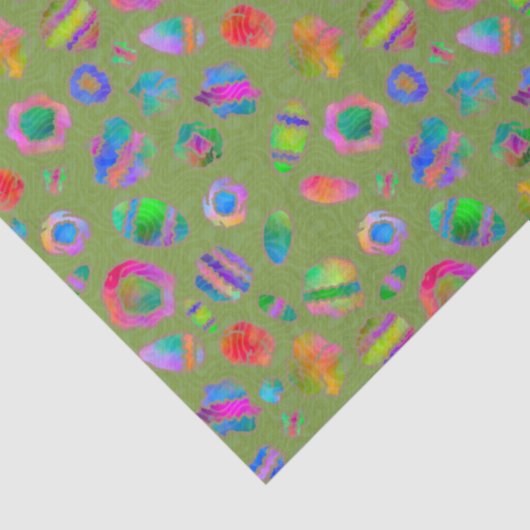 Crystalline Riverbed Moss Green 薄葉紙 (詳細)