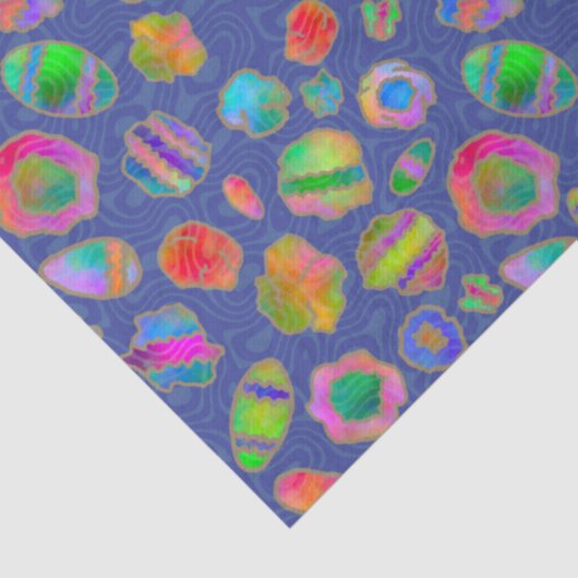 Crystalline Riverbed Winter Blue 薄葉紙 (詳細)