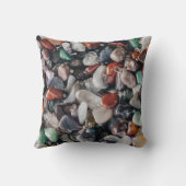 Crystals and Gemstones Energy Throw Pillow クッション (裏面)