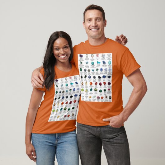 crystals gemstones identification Premium retro Tシャツ (ユニセックス)