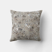 Crystals Throw Pillow クッション (裏面)