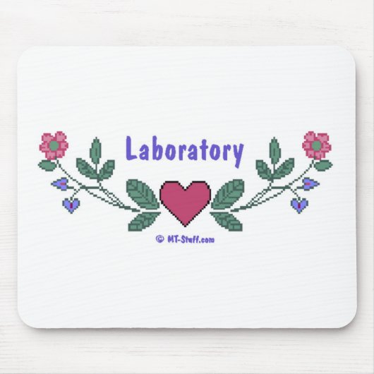 CSの実験室 マウスパッド (正面)