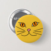 CSクールな猫ボタン 缶バッジ (正面&裏面)