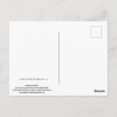 cs水彩80色絵を描クリスマス ポストカード (裏面)