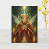 CS001_Charming Fairy - Christmas Edition #1 カード (黄色い花)