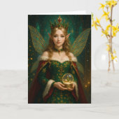 CS002_Charming Fairy - Christmas Edition #2 カード (黄色い花)