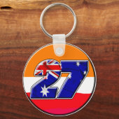 CS27repcile キーホルダー (正面)