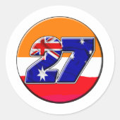 CS27repcile ラウンドシール (正面)