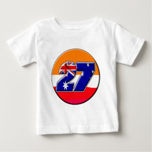 CS27repcircle ベビーTシャツ