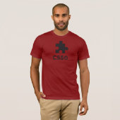 CS50パズル日のワイシャツ Tシャツ (正面フル)