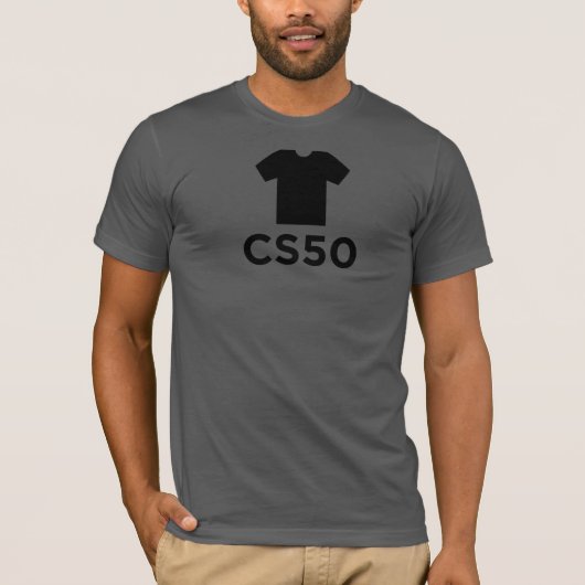 CS50ワイシャツ Tシャツ (正面)