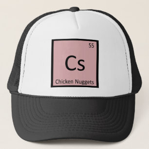 CS -チキン・ナゲットの前菜化学記号 キャップ