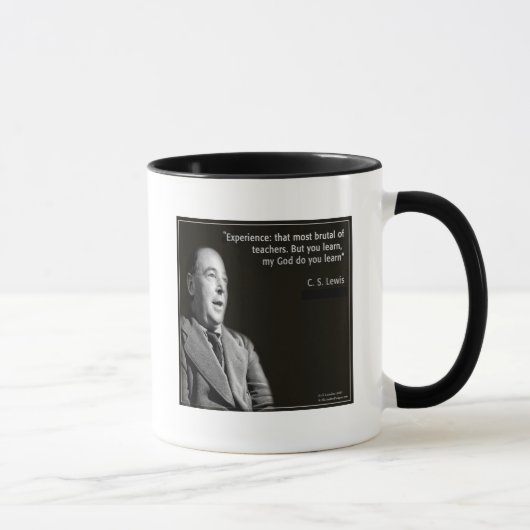 CS Lewis "My God"引用文 マグカップ (右)