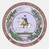 CSAシールのシール ラウンドシール (正面)