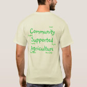 CSA Tシャツミシガンバックヤードファーム Tシャツ (裏面)