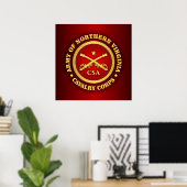 CSC – 北バージニア騎兵隊軍 ポスター (ホームオフィス)