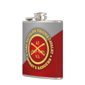 CSC – 第43大隊バージニア騎兵（モスビー） フラスク (左)