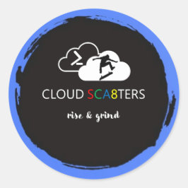 CSCA8ステッカー ラウンドシール