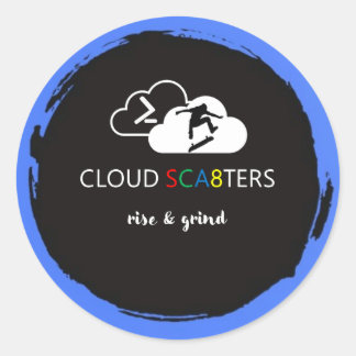 CSCA8ステッカー ラウンドシール