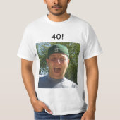 cschm、40! tシャツ (正面)