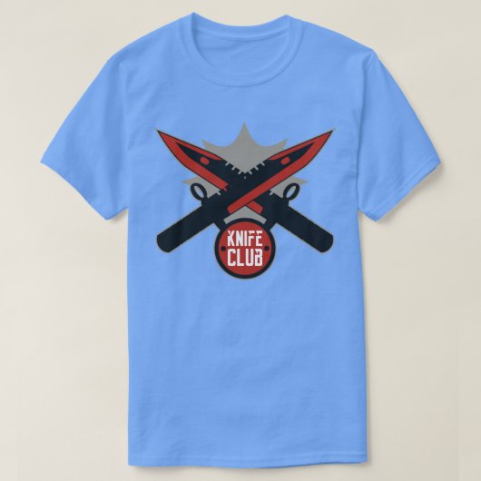 CSGOナイフクラブM9バヨネット Tシャツ (デザイン正面)