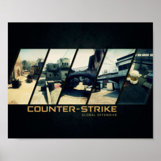 CSGO MAPS HQ ポスター