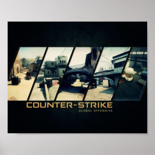 CSGO MAPS HQ ポスター (正面)
