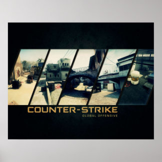 CSGO MAPS HQ ポスター
