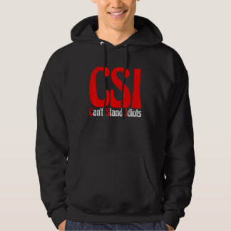 CSIが馬鹿を嫌いな理由 パーカ
