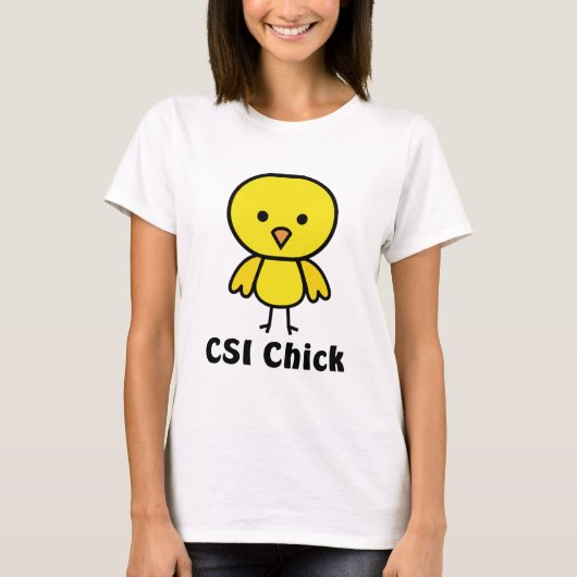 CSIのひよこ Tシャツ (正面)