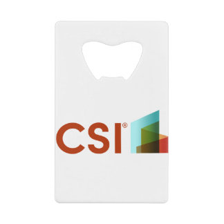 CSIの購入 クレジットカード栓抜き