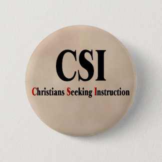 CSIクリスチャン 缶バッジ