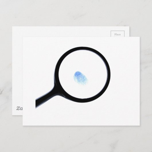 CSI指紋 ポストカード (正面/裏面)