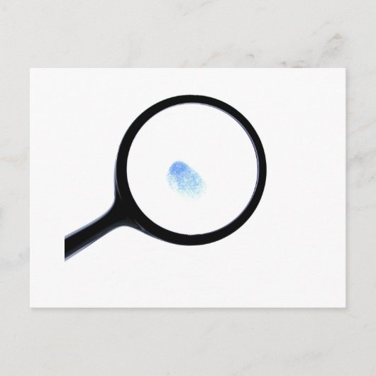 CSI指紋 ポストカード (正面)