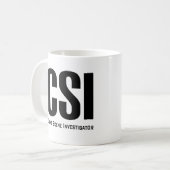 CSI コーヒーマグカップ (正面左)