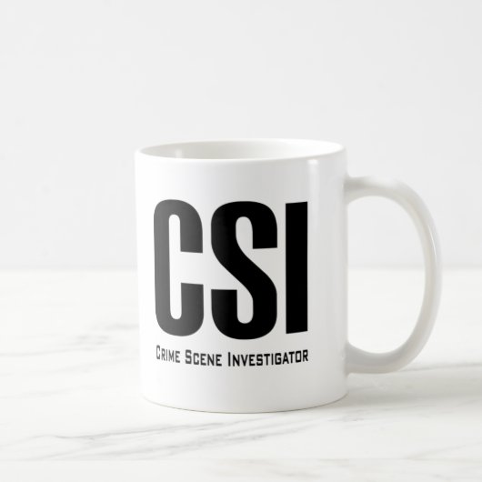 CSI コーヒーマグカップ (右)