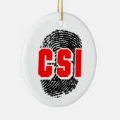 CSI セラミックオーナメント (右)